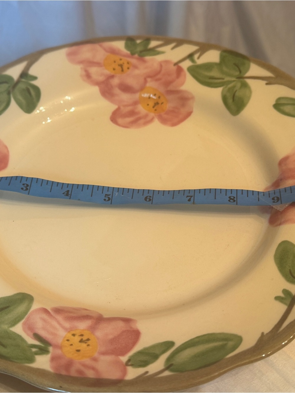 Franciscan Ware, Desert Rose Dinner Plates- Set of 2 - Picture 2 of 7